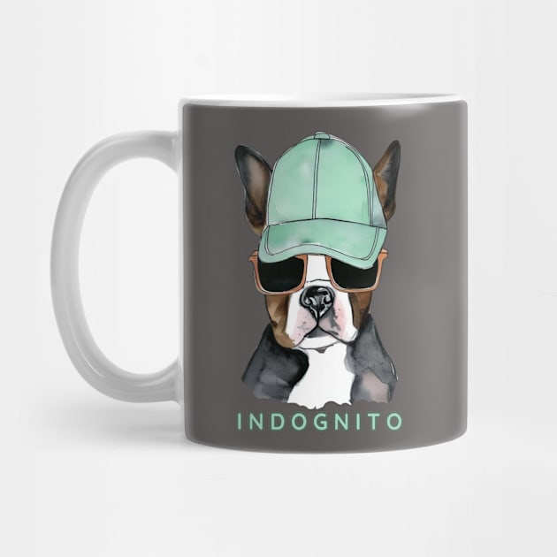 Boston Terrier Indognito by ZogDog Pro